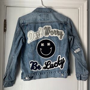 Lucky Brand Tomboy Trucker Jean Jacket